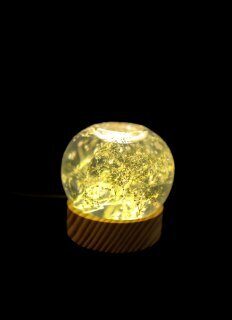 "SVECĪTEI"  Epoksīda lampa ar dabas ziediem | SpiiidBotanics roku darbs