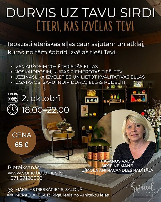 DURVIS UZ TAVU SIRDI — Ēteri, kas izvēlas Tevi 02.10.2026.